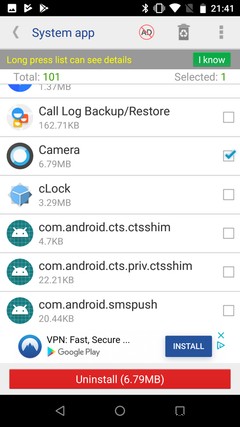 Androidで不要なアプリをアンインストールする方法 