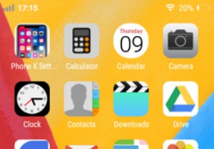 AndroidをiPhoneのように見せるための方法 