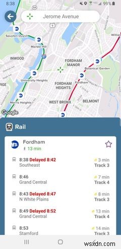 時間通りに到着するのに役立つ7つの公共交通機関トラッカーアプリ 