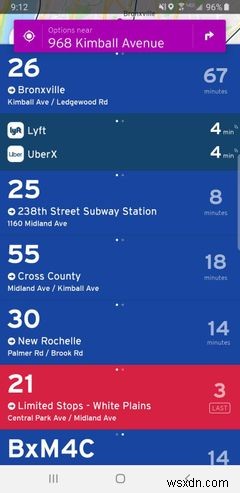 時間通りに到着するのに役立つ7つの公共交通機関トラッカーアプリ 