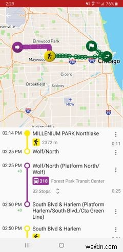 時間通りに到着するのに役立つ7つの公共交通機関トラッカーアプリ 