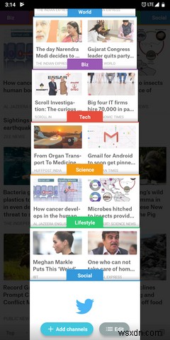 無料の7つのトップニュースアプリ：Googleニュース、Flipboard、Feedlyなど 