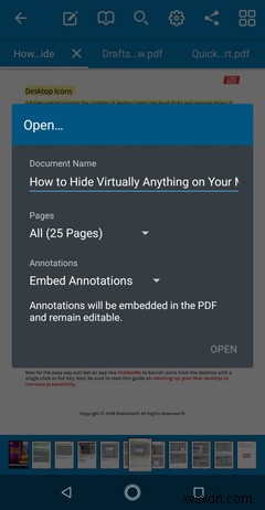 Android用の5つの最高のPDF読み取り、編集、および注釈アプリ 