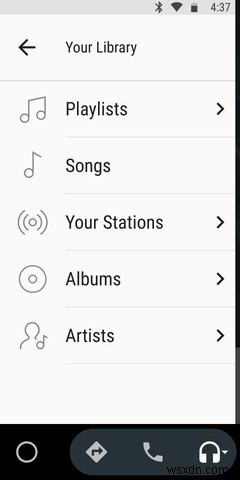 Android Autoで動作する音楽、ポッドキャスト、ラジオのアプリはどれですか？ 