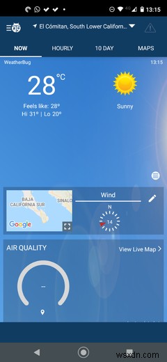 Android用の9つの最高の天気アプリ 