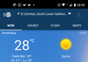 Android用の9つの最高の天気アプリ 