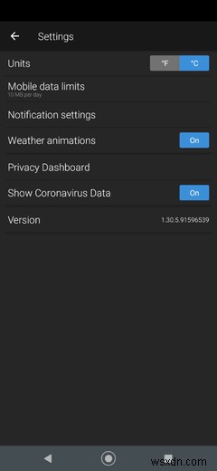 Android用の9つの最高の天気アプリ 