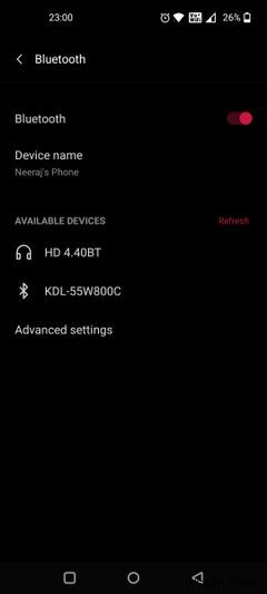 AndroidでBluetoothを使用してデバイスをペアリングする方法 