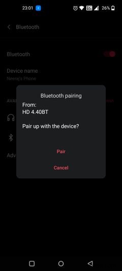 AndroidでBluetoothを使用してデバイスをペアリングする方法 