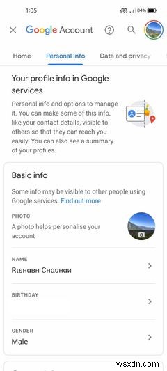 Google設定アプリで非表示のAndroid設定にアクセスする 