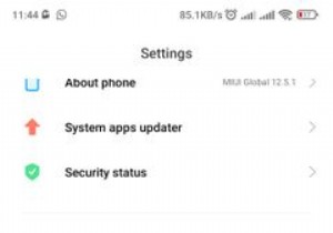 Xiaomiスマートフォンで壁紙カルーセルをアンインストールする方法 