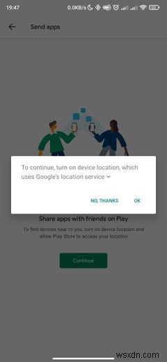 近くの共有を使用してAndroidにインストールされているアプリを共有する方法 