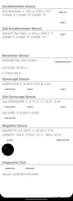 サムスンの携帯電話で秘密のハードウェア診断メニューにアクセスする方法 