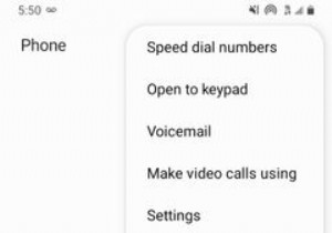 Androidでボイスメールを設定する方法 