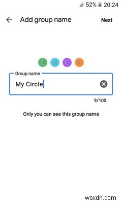 Androidでグループテキストを送信する方法 