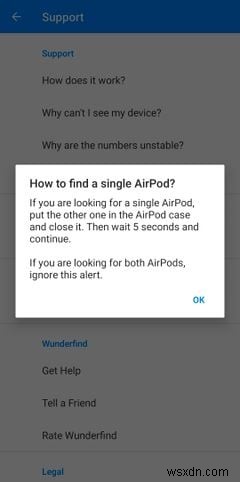 Android携帯で失われたAirPodsを見つける方法 