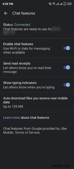 AndroidでのRCSメッセージングとは何ですか？どのように使用しますか？ 