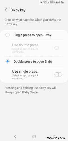 サムスンギャラクシー電話でBixbyを無効にする方法 