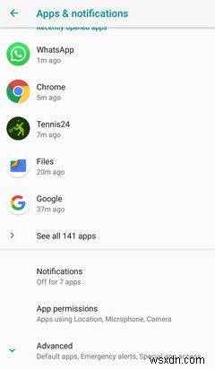 Androidの任意のアプリからの通知を無効にする方法 