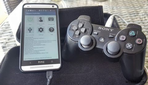PS3コントローラーをAndroid携帯電話またはタブレットに接続する方法 