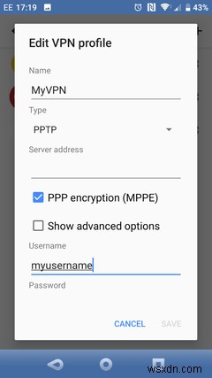 AndroidでVPNを設定する方法 