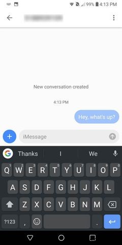AirMessageとMacを搭載したAndroidでiMessageを使用する方法 