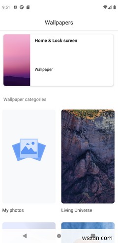 Androidでホーム画面の壁紙を変更する方法 