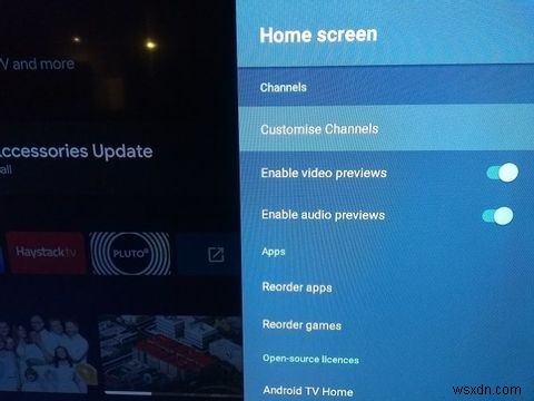 AndroidTVのホーム画面をカスタマイズする8つの簡単な方法 