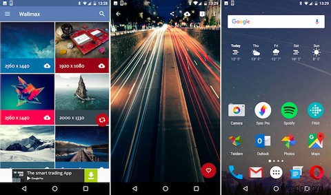 Androidスマートフォンの壁紙を変える9つの優れたアプリ 