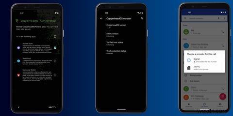 CopperheadOS：安全でプライベートなGoogleフリーのAndroid ROM 