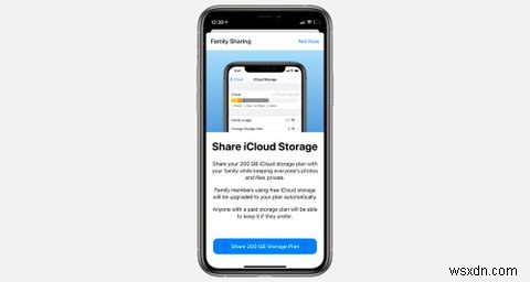 AppleOneiCloudストレージを2つのアカウントに分割する方法 