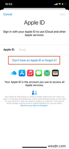 任意のデバイスで新しいAppleIDアカウントを作成する方法 