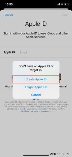 任意のデバイスで新しいAppleIDアカウントを作成する方法 