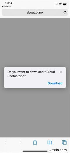 iCloudから写真をダウンロードする方法 