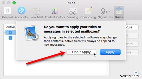 Macで不在時のメール返信を設定する方法 