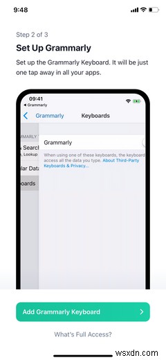 iPhone用Grammarlyキーボードをインストールして使用する方法 