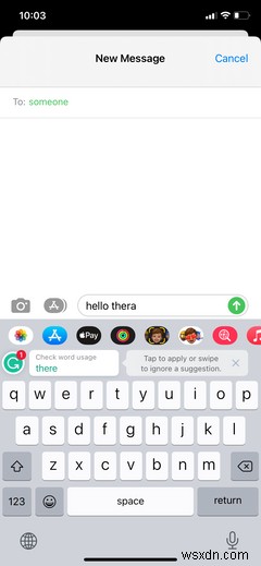 iPhone用Grammarlyキーボードをインストールして使用する方法 