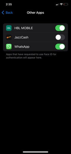 FaceIDを使用してiPhoneのアプリのロックを解除する方法は次のとおりです 