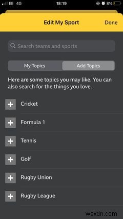 iPhoneでスポーツのスコアをチェックするための7つの最高のアプリ 
