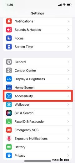 iPhoneのさまざまなアプリのアクセシビリティ設定をカスタマイズする方法 