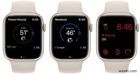 8つの最高のAppleWatch天気アプリ 