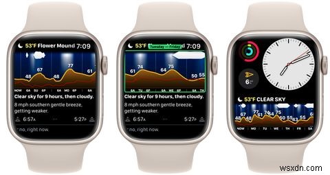 8つの最高のAppleWatch天気アプリ 