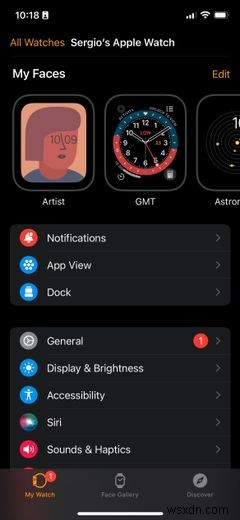 AppleWatchアプリを管理および再配置する方法 