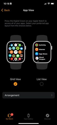 AppleWatchアプリを管理および再配置する方法 