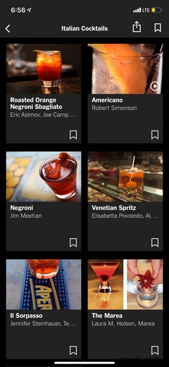 素晴らしい飲み物を作るための6つのiPhoneミクソロジーアプリ 