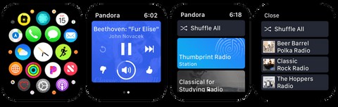 AppleWatchユーザーのための5つの最高の音楽ストリーミングアプリ 