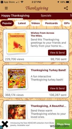 iPhone用の10の最高の感謝祭のアプリ 