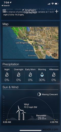 iPhone用の7つの最高の天気アプリ 