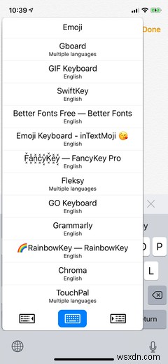 10のベストiPhoneキーボードアプリ：ファンシーフォント、テーマ、GIFなど 