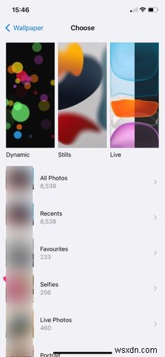 iPhoneでライブ写真を壁紙として使用する方法 